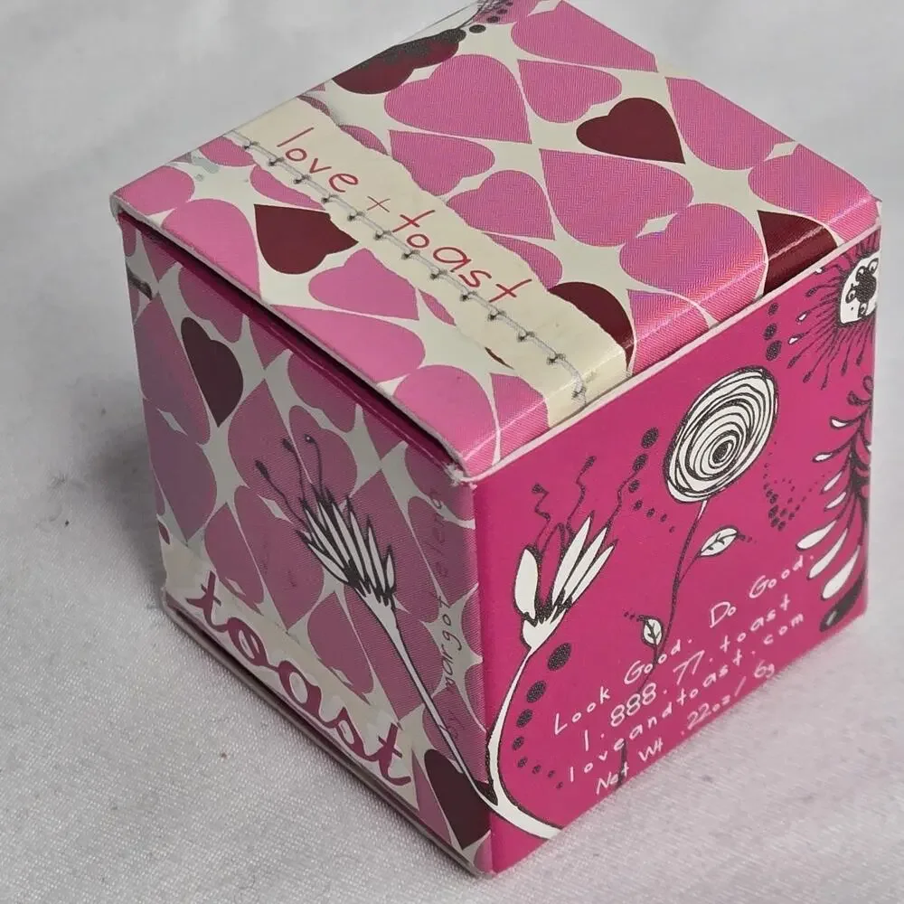 Love & Toast Lip Balm Lemon Mint Margot Elena Natural New DISCONTINUED Y2K